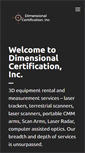 Mobile Screenshot of dimcert.com
